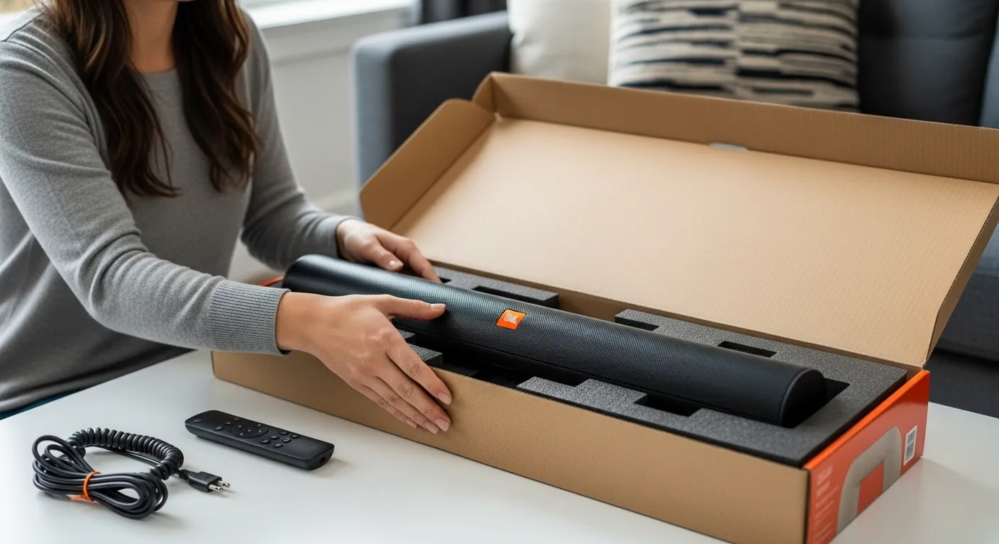 Soundbar com conexão Bluetooth para áudio sem fio