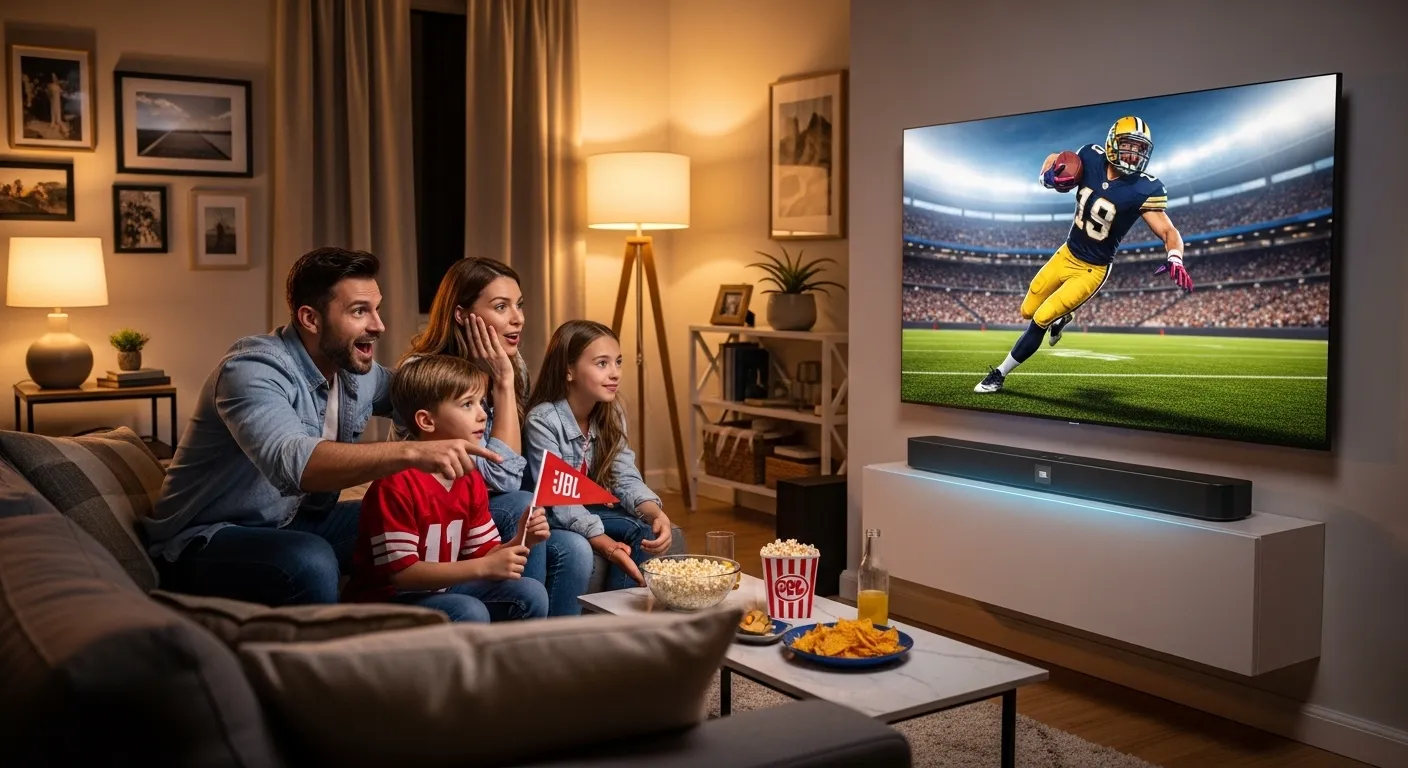 Experiência sonora aprimorada com soundbars